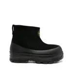 [Stone Island] Stone Island Suede Rubber-band Boots 41 IT BLACK