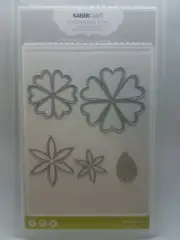 KaiserCraft ~Decorative Die Set "Layered Flowers" #DD707 Cardmaking Dies