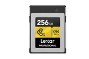 Lexar Professional Cfexpress Type B gold series 256GB CFexpress Type B 1750MB/s read, 1500MB/s write, minimum sustained write speeds of 1300MB/s1