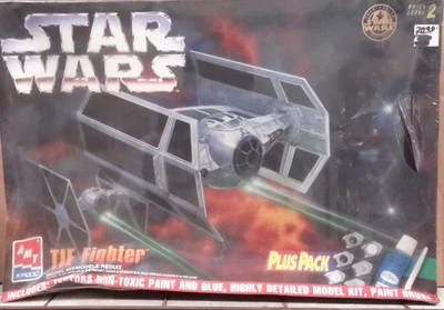 1997 STAR WARS TIE Fighter Plus Pack Model Kit-Open (SWMO-8432)