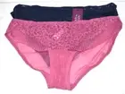 2 NWT Adorned Adore Me Lace Mesh Bikini Panties Lot S Small Panty