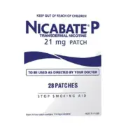 Nicabate P Patch 21mg Patches 28 | Transdermal Nicotine