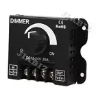 DC 12V-24V 30A LED Switch Dimmer Controller Manual Operation For Strip Lights
