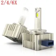 2/4/6X D1S D1R D1C Super White Xenon HID Replacement Bulbs White Pair 2PCS 10S (for: Audi)