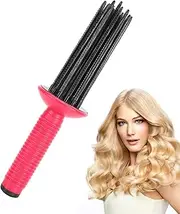 Hot Air Curler - Professional Hair Styling Tool, Adjustable Heat Hair Curler | Compact hot air brushs for Curly Hair, Frizz-frees Curls, Salon-Quality Hair Curler for Women, Quick Hair Styling