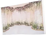 WATIIFUFU Wedding Banner for Party Background Decor Photo Prop Simple to Hang for Stage and Wall Decorations