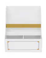 Fantasy Fields by Teamson Kids Versailles Stage Display Bookcase Kids Furniture White - Ages 3-7