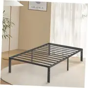 Bed Frame Twin Size,14 Inch Metal Platform Bed Frame, Storage Space Under Bed,