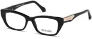 NEW Roberto Cavalli RC 5082 Eyeglasses 001 Shiny Black 100% AUTHENTIC