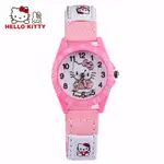 卡通HELLO KITTY粉紅色兒童手錶 可愛凱蒂貓女孩手錶學生手錶配件 婚禮小物