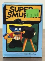 Vtg Schleich Peyo Super Smurf Photographer 6721. Brand New, Sealed. HTF!