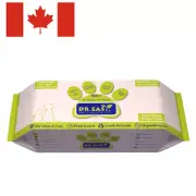 DR.EASY All Purpose Pet Grooming Wipes, 100 Ct, Plant-Based, No Fragrance