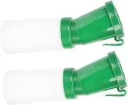 Milking Cleaning Cup Accessory Bucket Oil Udder Cow Hand Milk Machine Animal Cups Manual 2pcs.