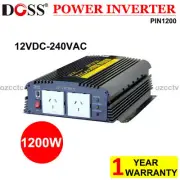 DOSS New 1200W 12v DC - 240v AC INVERTER TV Computer Radio Lamp Oven AU SHIP