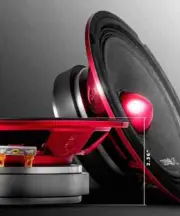 2) DS18 PRO-X6.4BMSL 800 Watt 6.5" Slim Midrange Speakers Bullet 4 Ohm Shallow