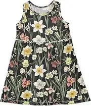 [Caihoyu] Toddler Girls Dresses Baby Girls Swing Casual Play Dresses Party Gift Clothes Outfit, Multicolor13, 3 Years