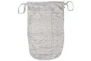 Nestling: XL Double Pocket Wet Bag - Grey Stripe