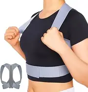 Straight Back Posture Corrector,Elastic Instant Posture Support Posture Corrector Back Brace | Flexible Posture Corrector Belt Back Straightener Posture Corrector for Women Men