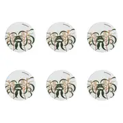 6x Maxwell & Williams Royal Botanic Gardens Victoria 9.5cm Coaster Round Wattle