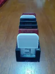 Sony PlayStation 2 PS2 PS1 Memory Card Holder Display Case Mod Dock Sony Logo