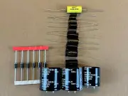 Wurlitzer 550 Jukebox Amplifier REBUILD KIT New Capacitors Recap