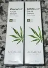 (2) Andalou Naturals CannaCell Facial Serum, 1 oz