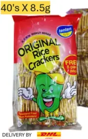 TenTen Original Rice Crackers 40's x 8.5g