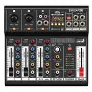 Italian Stage 2MIX4FXU 4-Channel Stereo Mixer with DSP MultiFX & USB Audio