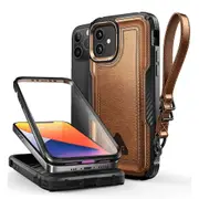 Unicorn Beetle Royal Rugged Leather Case for Iphone 12 12 Pro