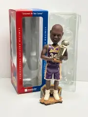 Shaquille O'Neal LA Lakers 2002 Championship Trophy Bobble Limited Ed Bobblehead