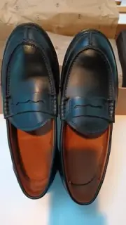 Allen Edmonds Freeport Penny Loafer Black Size 7.5 3E Mens