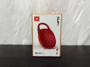 JBL Clip 5 Portable Mini Bluetooth Speaker, Red