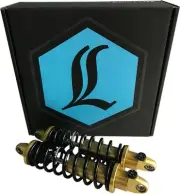Legend REVO-A Adjustable Shocks 14" Gold #1310-1746 Harley FXR