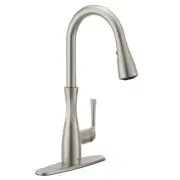 Moen 87564SRS Spot resist stainless 1-handle high arc pulldown kitchen faucet
