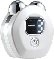 Face Lift Device - Microcurrent Facial Device | Microcurrent Massager | Face Sculpting Tool with Double Roller, Adjustable Massage Intensity, Skin Tightening & Rejuvenation for Youthful Glow