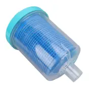 Inline Pool Leaf Canister Plastic Pool Cleaner Leaf Catcher Trap With Mesh Ba