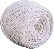 SHINEOFI Durable Jute Twine for DIY Crafts Art Decoration and Gardening Beige Cotton Jute Burlap Rope for Handmade Hangers and Packing