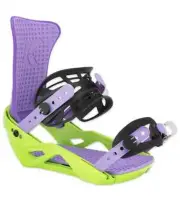 Kemper Freestyle Snowboard Bindings S/M Eggplant NEW