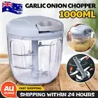 Manual Food Chopper Pull Cord Vegetable Slicer Hand Blender Cutter Kitchen Tool