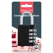 Combination Lock Resettable 4-Digit Anti Rust Weatherproof Padlock High Security