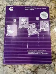 Cummins QSM11 Engine Industrial & Marine Owner Operator Maintenance Manual