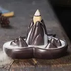 Retro Incense Holder Aromatherapy Meditation Ceramic Backflow Incense Burner