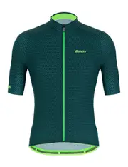 Santini Karma Kite Jersey - Dark Green Size XS