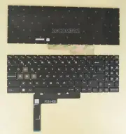 New For MSI Vector 17 HX A13V keyboard Per-key color backlit Spanish Teclado