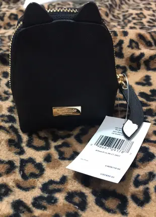 Kate Spade。貓咪零錢包