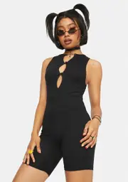 [Dolls Kill] Midnight Sasmaya Unitard