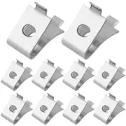 10PCS Stainless Shelf Support Pegs Pilaster Shelf Clips Shelf Bracket