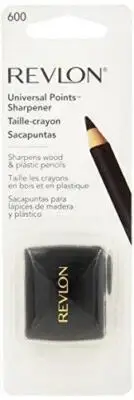 Revlon Universal Points Dual Hole Cosmetic Pencil Sharpener,