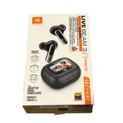 JBL LIVE Beam 3 True Wireless Noise Cancelling Earbud Headphones (Black)