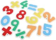 MOLUCKFU 15pcs Cute Cartoon Refrigerator Stickers for Early Learning Soft Magnets for Engaging Educational for Home and Preschool Use